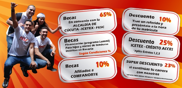 Descuentos, Becas y Crédito Descuentos, Becas y Crédito