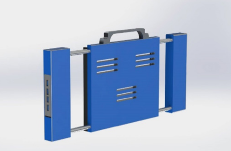 Figura 3.Diseño Vista Frontal