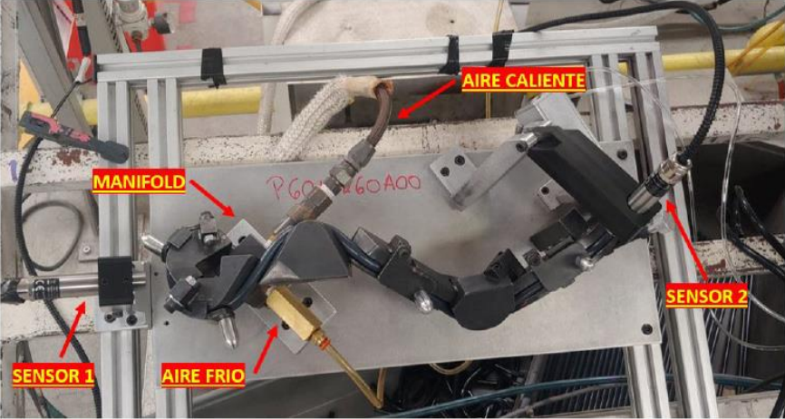 Figura 2. Molde para doblar tubo