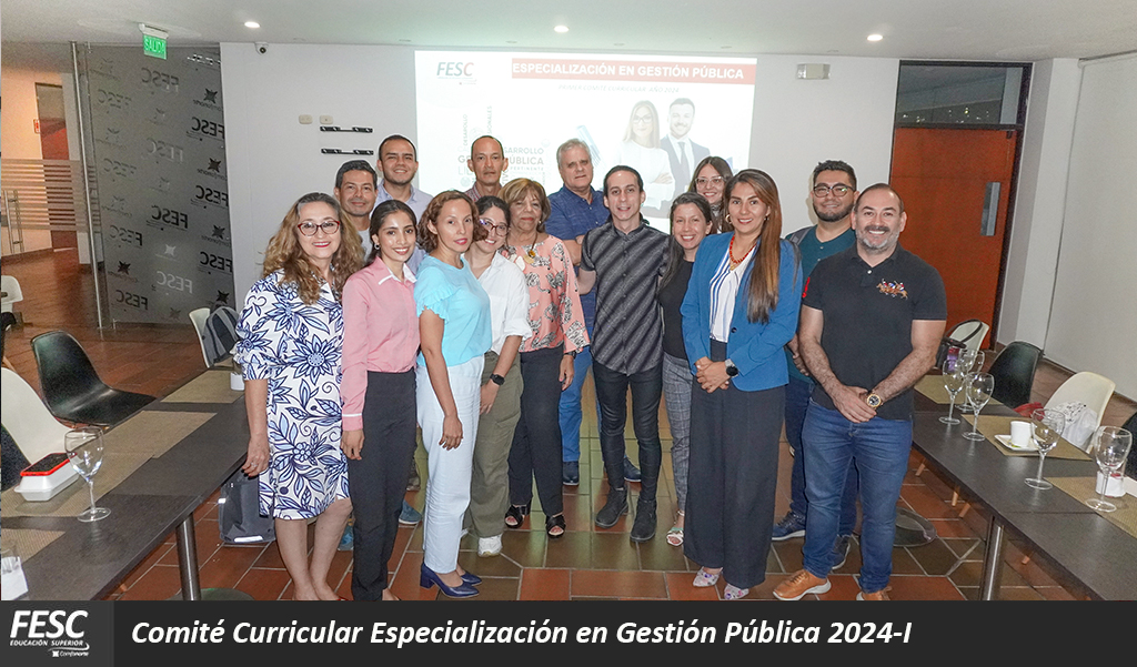 Comité Curricular Esp. Gestión Pública