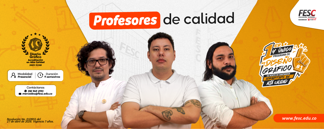 PROFESORES -BANNER DISEÑO GRAFICO