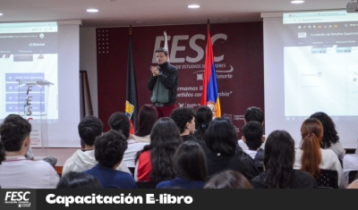 Capacitación sobre plataforma E-Libro