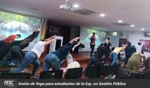 Sesiones de Yoga especialistas en Gestión Pública 