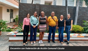 Encuentro con Federación de Acción Comunal Cúcuta