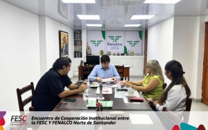 El Programa de Administración Turística y Hotelera Lidera Encuentro de Cooperación entre la FESC y FENALCO Norte de Santander