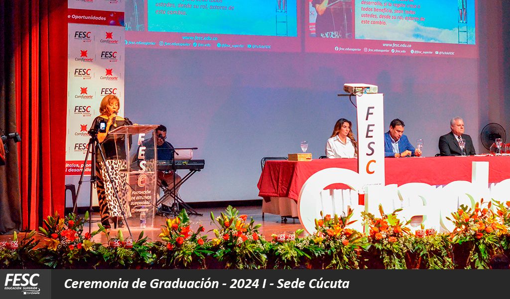 Ceremonia de Graduación sede Cúcuta – 2024 I